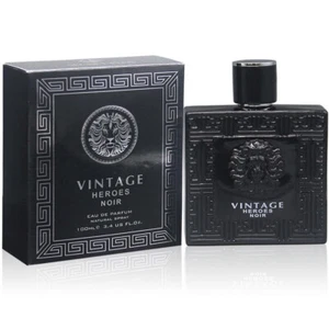 Vintage Heroes Noir by Secret Plus- 3.4 Fl. Oz. 100ml Men's Perfume - Picture 1 of 2