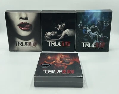True Blood: Seasons 1-3 Blu-ray *No Scratches* Season 4 DVD *New & Sealed* - Image 1 of 4