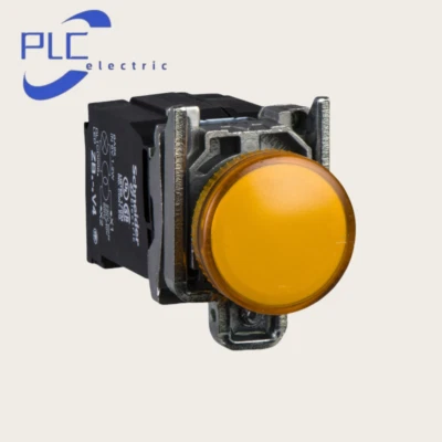 New Schneider XB4BV35 Pilot light incandescent light orange 22mm 110…120V - Image 1 of 2