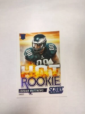 2014 Score Hot Rookies Philadelphia Eagles #HR18 Jordan Matthews (PWE)(02) - Image 1 of 2