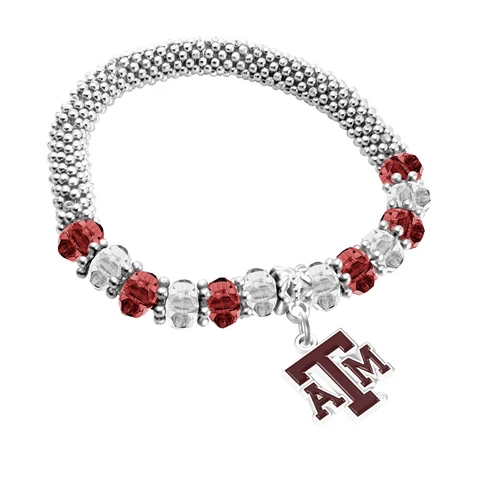 Texas A&M Aggies 2-Tone Bangle Bracelet Cover