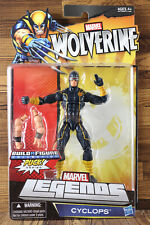 2012 Marvel Wolverine Legends CYCLOPS PUCK Series BAF