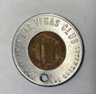 1972 D  Las Vegas Club Casino 49c Breakfast Vintage Penny Token Keychain