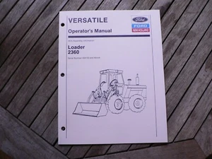 Ford Traktor New Holland vielseitig 2360 Lader Betriebsanleitung Bedienungsanleitung - Bild 1 von 2