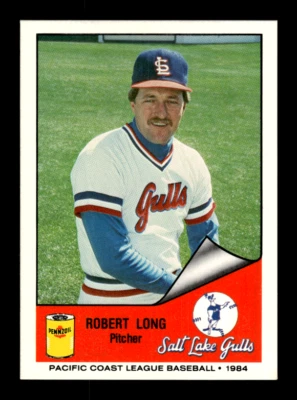 1984 Cramer # 179 Robert Long Card (ML2) Salt Lake Gulls - Image 1 of 2