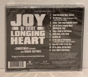 Joy of every Longing Heart Bass Rehearsal CD NEW! - Picture 1 of 2