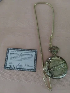 AMERICAN HISTORIC COMMEMORATIVE U.S. 200TH ANANNIVERSARY TASCHENUHR mit COA neu - Bild 1 von 4
