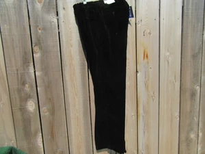 Brand New Joseph Abboud Black Corduroy Pants Slacks Size 36 x 32 - Picture 1 of 9