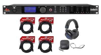 DBX DriveRack PA2 Sound Signal Processor Speaker Manage System+Headphones+Cables - Image 1 of 4