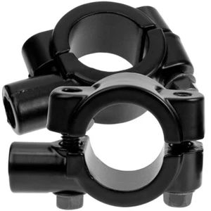 2 Pcs Mirror Bracket Motorbikw Mount Fitness Motorcycle Clip for - Photo 1 sur 12