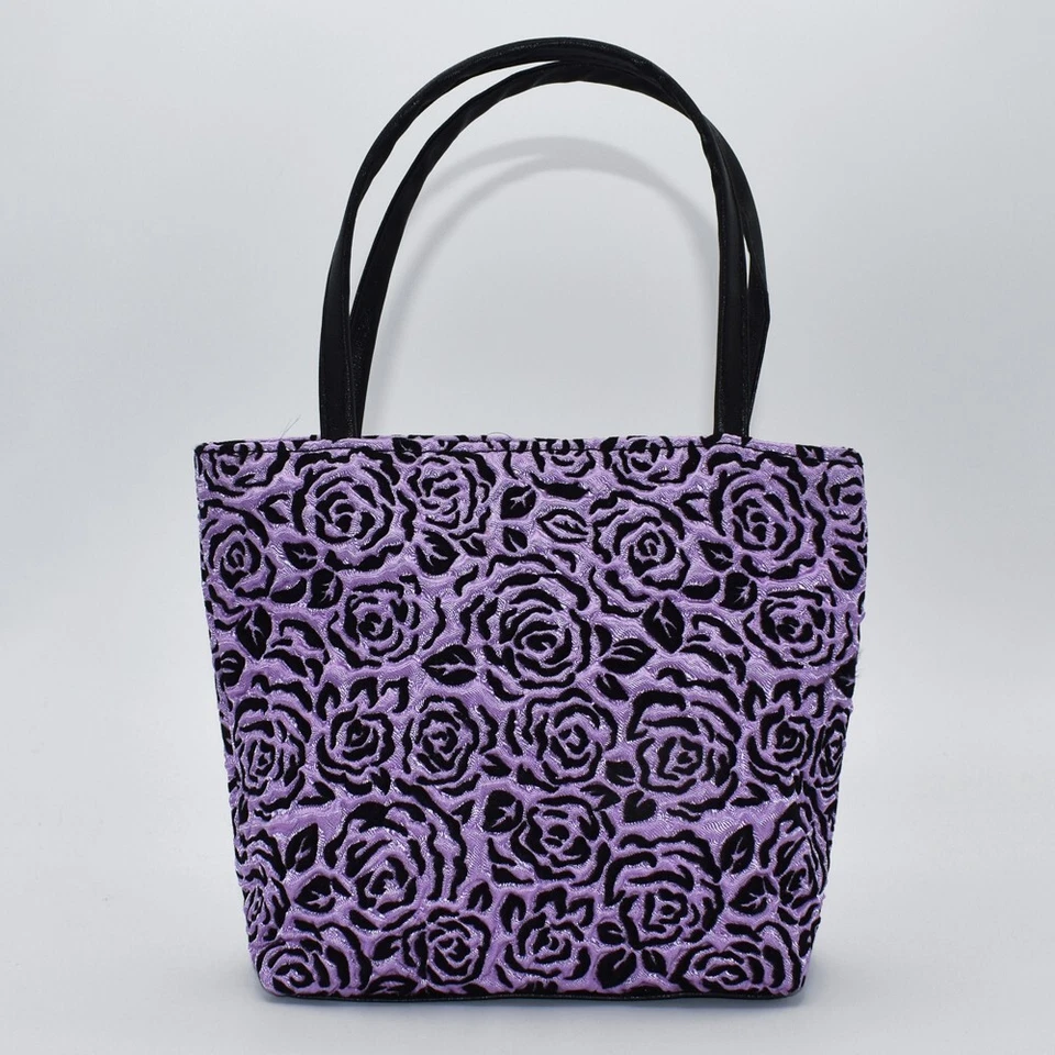 Mini bolso de mano pequeño Purple Roses - NUEVO Foto 1 de 1
