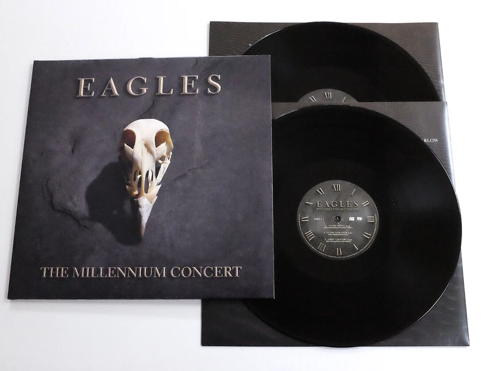 EAGLES - THE MILLENNIUM CONCERT LP VINYL N MINT Rare 1999 Live Double Album - Image 1 of 4
