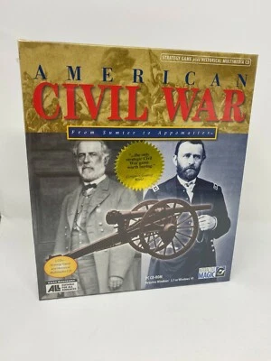 American Civil War: From Sumter to Appomattox PC CD ROM Big Box NIB SEALED - Image 1 of 2