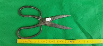 Outil Ancien - PAIRE DE CISEAUX Fer Forgé - Photo 1/4