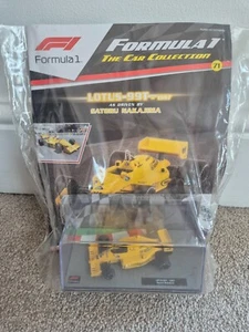 1/43 F1 FORMULA 1 CAR COLLECTION - LOTUS 99T SATORU NAKAJIMA 1987 CAR #71 NEW - Picture 1 of 3