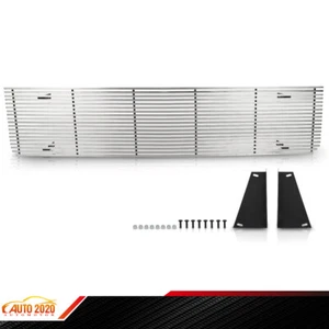 Upper Stainless Chrome Billet Grille Fits 1973-80 Chevy GMC C/K Pickup Suburban - Picture 1 of 12
