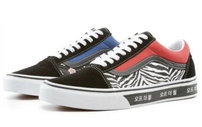 Zapatillas deportivas Vans Old Skool tipografía coreana para hombre talla 10 para mujer 11,5 Foto 1 de 4