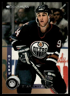 1997-98 Donruss #158 Ryan Smyth Edmonton Oilers Hockey Card - Image 1 of 2