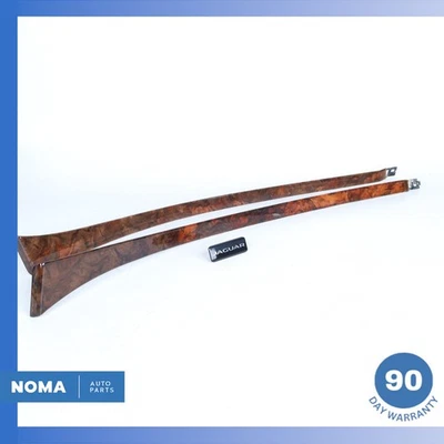 Juego de molduras de tablero lateral izquierdo y derecho Jaguar X351 XJR 10-19 madera OEM Foto 1 de 4