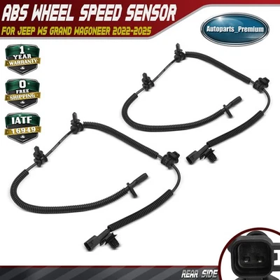 2x Sensor de velocidad de rueda ABS trasero izquierdo y derecho para Jeep WS Grand Wagoneer 2022-2025 Foto 1 de 4