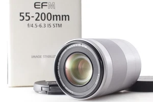 [MINT in Box] Canon EF-S 55-250mm f4-5.6 IS STM Telephoto Zoom Lens From JAPAN - Picture 1 of 10