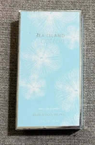 RARE NEW IN BOX Bath & Body Works SEA ISLAND COTTON EDP 2.5 oz Perfume RETIRED - Picture 1 of 2