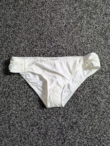 Jonathan Simkhai Bikini Bottom Large White Floral Swimwear - Picture 1 of 3