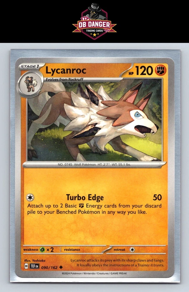 SV05: Temporal Forces #090/162 Lycanroc - Image 1 of 1
