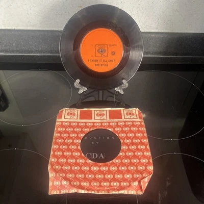 A BOB DYLAN SINGLE -  I THREW IT ALL AWAY / DRIFTER'S ESCAPE Australian press ex - Image 1 of 4