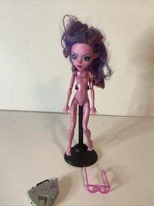 Monster High Kjersti Trollson Puppe Marke Boo Schüler Austausch Troll Nude - Bild 1 von 9