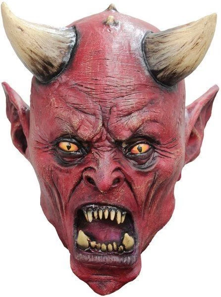 MASK UZZATH/DEMON/DEVIL IN JUNIOR SIZE - Image 1 of 1