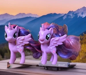 Hasbro My Little Pony G4 Twilight Sparkle 3" Brushable figure Two Piece - Picture 1 of 12