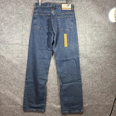 Jeans Faded Glory para hombre talla Pierna recta 30 x 30 ajuste original 100 % algodón Foto 1 de 4