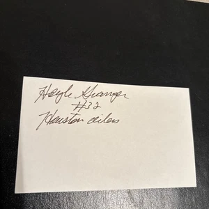 Hoyle Granger (Miss. St.) RB, ‘66 Houston Oilers, 2X AFL All-Star, signed in ‘04 - Picture 1 of 2