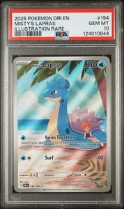 Mistys Lapras 194/182 PSA 10 Illustration Rare - Bild 1 von 2