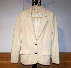 Elfenbeinfarbener Vintage-Damenblazer von Alex Colman (Größe 10?) - Bild 1 von 6