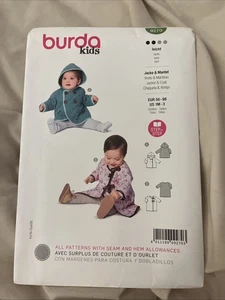 Burda Kids 9270 Sewing Pattern - Baby & Child Sewing Patterns, US - 1M - 3 - Picture 1 of 2