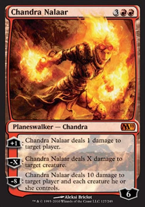 Chandra Nalaar - Light Play MTG Magic 2011 Core Set - Image 1 of 1