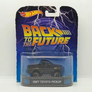 HOT WHEELS 2013 RETRO ENTERTAINMENT BACK TO THE FUTURE 1987 TOYOTA PICKUP TRUCK - Picture 1 of 8