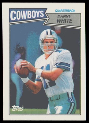 1987 Topps #261 Danny White Dallas Cowboys - Image 1 of 2