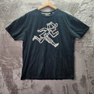 Play Cloths Running Man Tee Black Pixel Graphic Streetwear Herren Gr. XXL - Bild 1 von 16