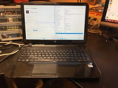 HP Pavilion Sleekbook 15" AMD A8 1.6GHz 6GB RAM 240GB SDD Win 11 Pro Wifi Camera - Image 1 of 4