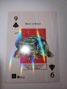 Metazoo Kickstarter Holo Foil Cryptid Nation Gilded Beast of Busco - Bild 1 von 5