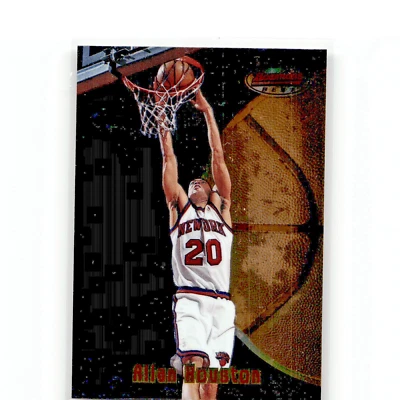 1997-98 Bowmans Best #72 Allan Houston New York Knicks Basketball Card - Image 1 of 2