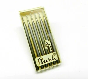 Busch Jewelry Bur Figure 23 Jewelers 009 Cone Square Bur Pack of 6 Burs 0.9mm - Picture 1 of 7
