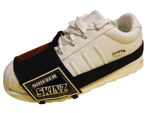 black motorcycle gear shifter shoe boot scuff protector shift skinz skin cover - Picture 1 of 5