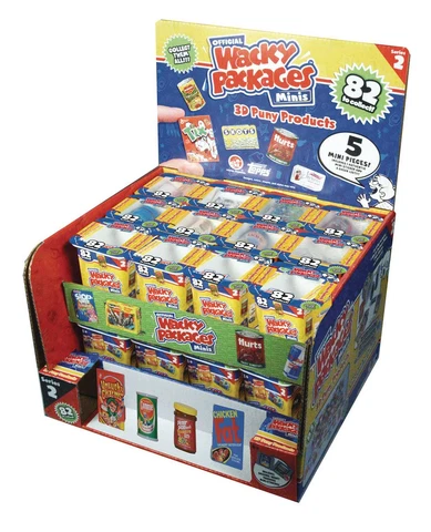 Wacky Packages Minis Series 2 Blind Box Display (Case of 24) Cover