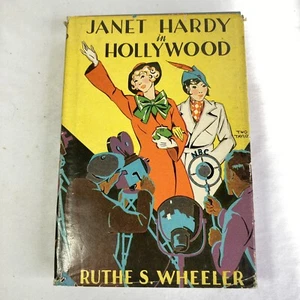 Janet Hardy In Hollywood By Ruthe S Wheeler Goldsmith 1935 Hardcover/Dust Jacket - Imagen 1 de 16