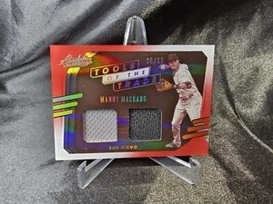 2021 Panini Absolute Tools of the Trade 2 Swatch Manny Machado #TT2-MM - Picture 1 of 2