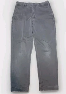 Vintage GAP Men's Classic Fit Chino Pants 31/32 Grey Cotton Y2K Normcore Retro - Picture 1 of 4